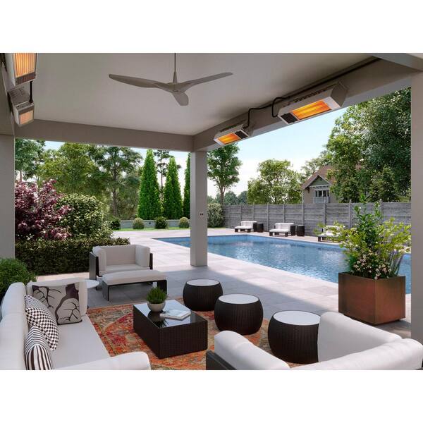 Rinnai 2150 SE 50,000 BTU Infrared Liquid Propane Overhead Patio Space  Heater in Stainless Steel RSE1S50SP - The Home Depot