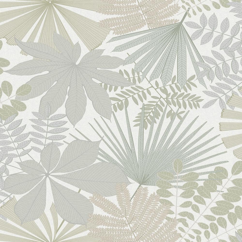 Graham & Brown Bohemia Sage Green Wallpaper 119665 - The Home Depot