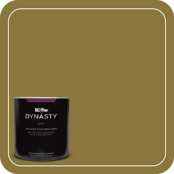 BEHR DYNASTY 1 qt. #M310-7 Valley Vineyards Eggshell Enamel Interior Stain-Blocking Paint and Primer