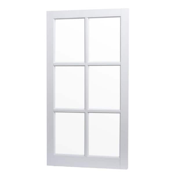 TAFCO WINDOWS 22 in. x 41.25 in. Utility Fixed Picture Vinyl Window with Grid - White