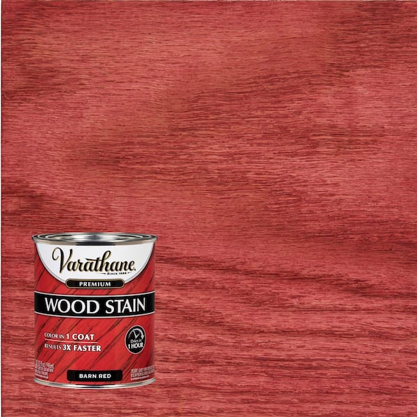 1 qt. Barn Red Premium Fast Dry Interior Wood Stain