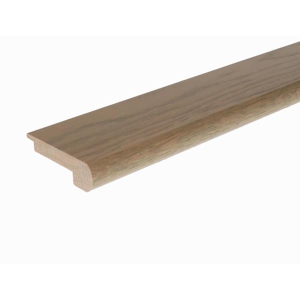 ROPPE Nani 0.375 in. Thick x 2.78 in. Wide x 78 in. Length Matte Hardwood Trim Stair Nose Molding