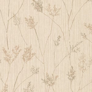 Cow Parsley Vinyl Strippable Roll Wallpaper (Covers 56 sq. ft.)