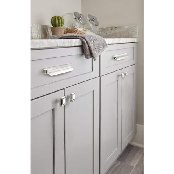 Jolene 6-5/16 in. (160mm) Classic Polished Nickel Cabinet Cup Pull
