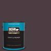 BEHR PREMIUM PLUS 1 gal. #T18-04 Nocturne Shade Satin Enamel Exterior ...