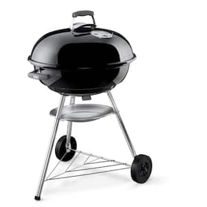 Weber 22 in. Original Kettle Charcoal Grill in Black 741001 - The Home Depot