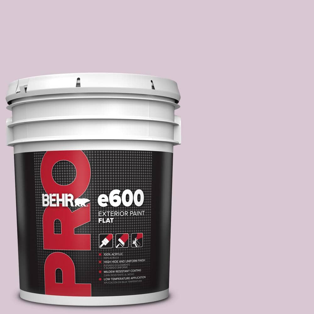 5 gal. #680E-3 Rosy Lavender Flat Exterior Paint price history on PriceWatchPro