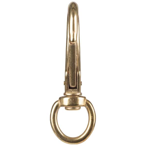 221 3/8 Natural Brass, Mini Swivel Lever Snap, Solid Brass-ll -  Canada