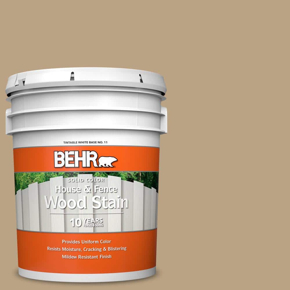5 gal. #HDC-CT-07 Country Cork Solid Color House and Fence Exterior Wood St