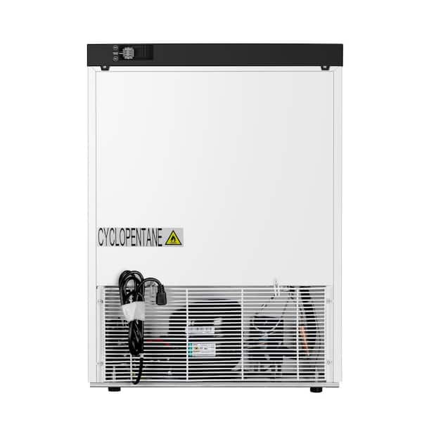 24 in. Healthcare Freezer with Dynamic Freeze, LED Display, Alarms, Temp Control, Manual Defrost in White, 3.7 cu. ft.