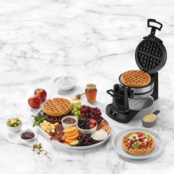 VEVOR 1550-Watt Commercial Rectangle Waffle Maker 10-Waffle