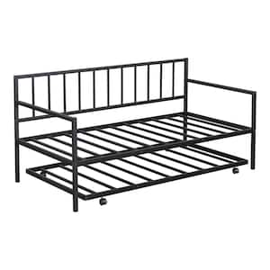 Zill Black Twin Daybed with Trundle