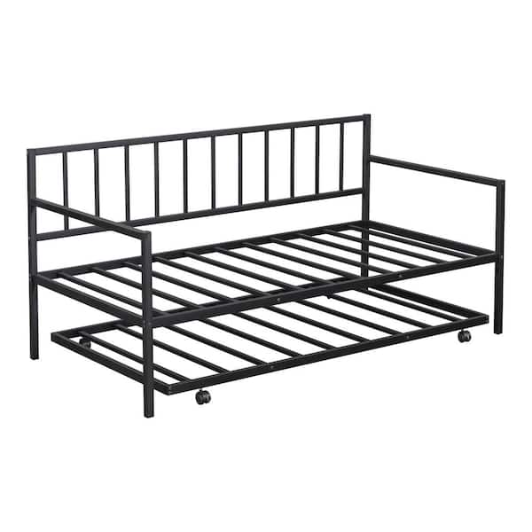 Zill Black Twin Daybed with Trundle