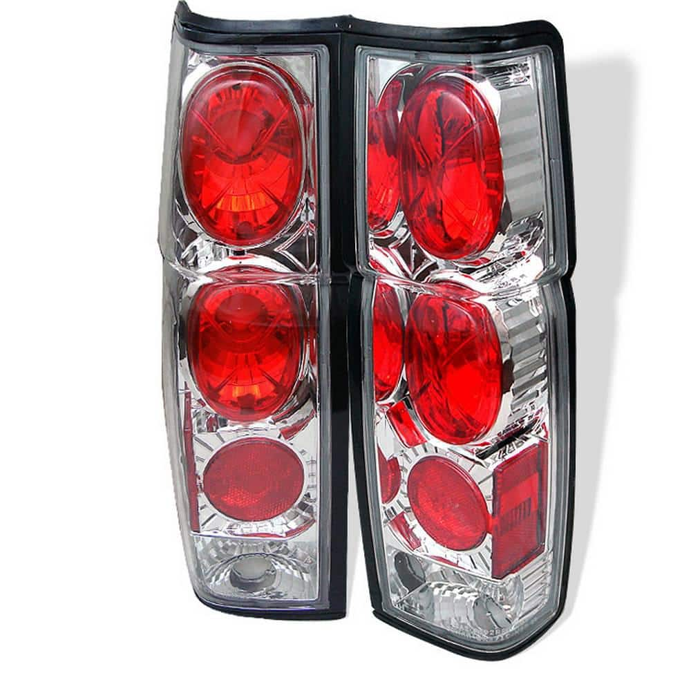 Spyder Auto Nissan Hardbody 86-97 Euro Style Tail Lights - Chrome