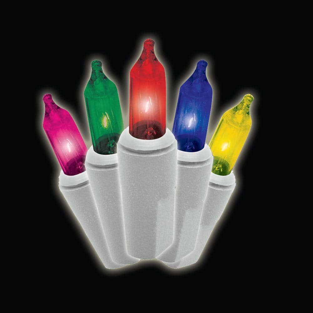 100-Light Multi-Color Icicle Light Set