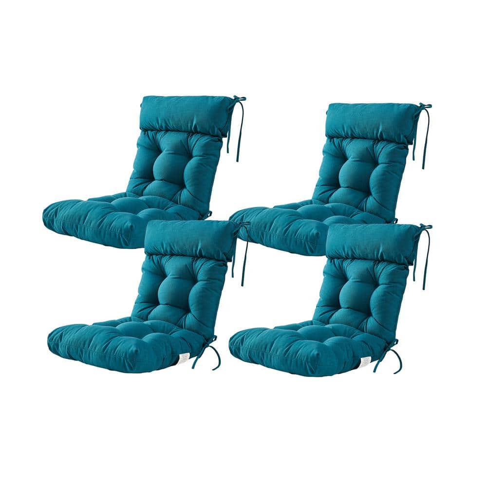 ARTPLAN Seat/Back Outdoor Chair Cushion Patio Cushion Tie Tufted Replacement for Patio Furniture