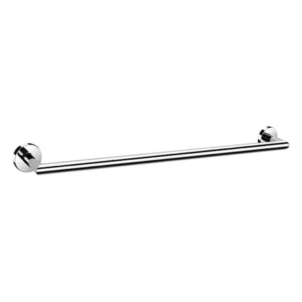 General Hotel 24 in. Wall Mounted Towel Bar in Chrome