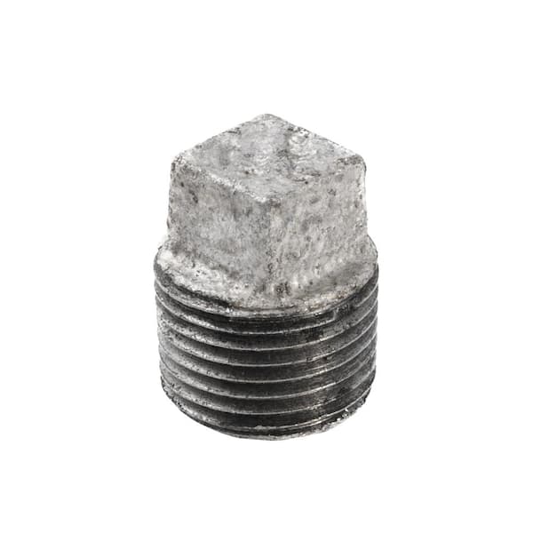 Southland 3/8 in. Galvanized Malleable Iron Plug Fitting