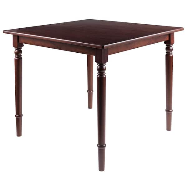 WINSOME WOOD Mornay Walnut Dining Table