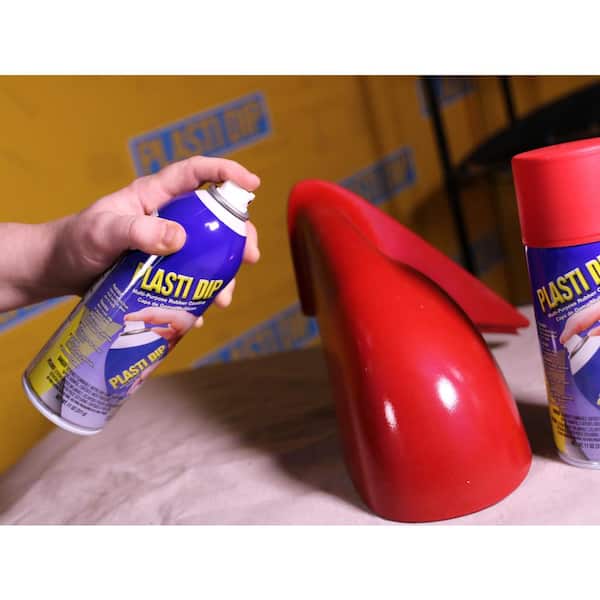 Plasti 11 Red Rubber Coating Spray 11201-6 - Home