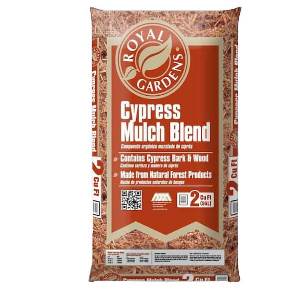 【新品】oldsea Mulch woodunder 2 cu. ft. Cypress Blend Mulch CRRG20P2 - The Home Depot