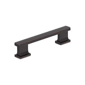 Triomphe 3-3/4 in. (96 mm) Center-to-Center Oil Rubbed Bronze Cabinet Bar Pull (10-Pack )