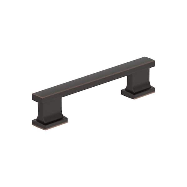 Amerock 10-Pack Triomphe 3-3/4 in.  96mm  Classic Oil Rubbed Bronze Bar Cabinet Pulls
