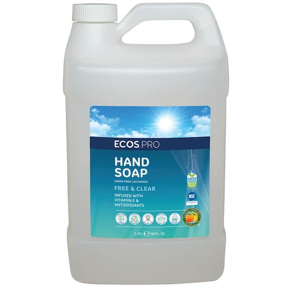 128 oz. Free and Clear Liquid Hand Soap PL9663/04 - The Home Depot