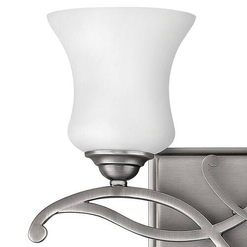 Brooke 16.5 in. 2 Light Antique Nickel Vanity Light Home