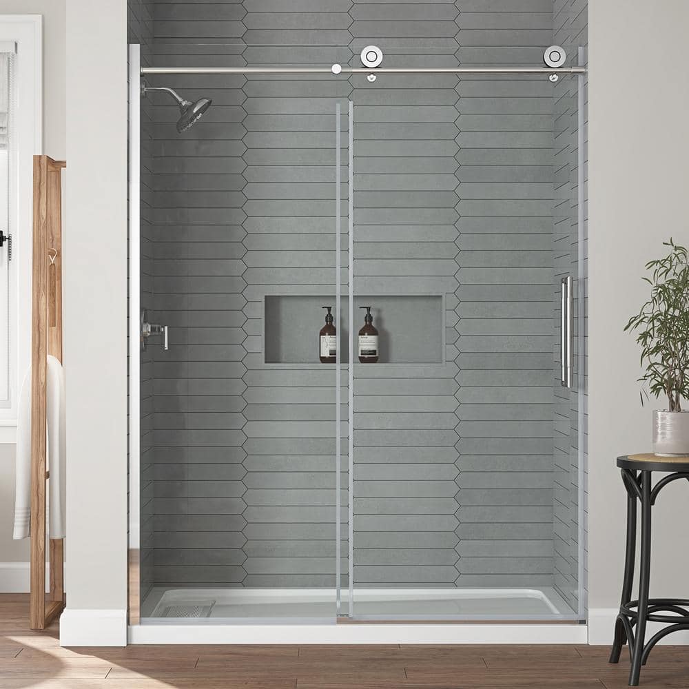 Home Decorators Collection Dylan 60 In W X 75 98 In H Sliding   Home Decorators Collection Alcove Shower Doors Gbsh170 64 1000 