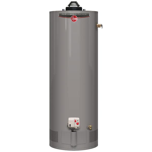 Rheem Performance Platinum 50 Gal.Tall 12-Year 36,000 BTU Powered ...