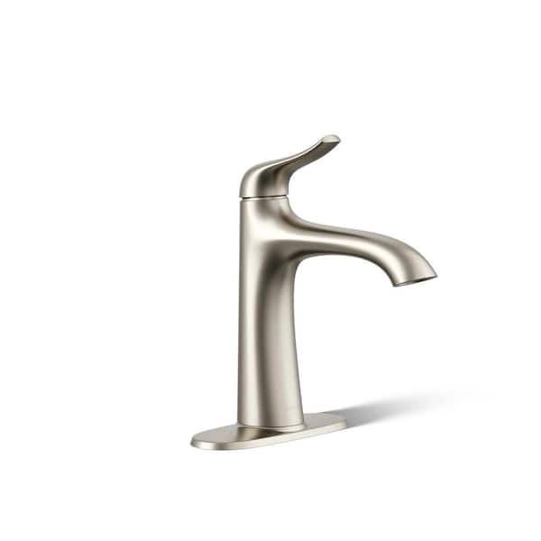 KOHLER, Ashan Single Hole Single-Handle Bathroom Faucet outlet in Vibrant Brushed Nicke