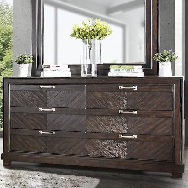 Modern espresso dresser discount