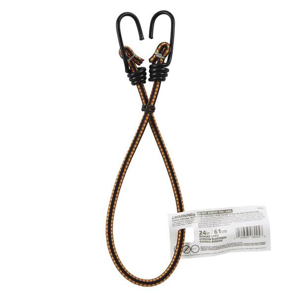 Keeper - 24” Mega Hook Bungee Cord - UV And Weather-Resistant