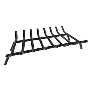 3/4 in. 33 in. 8-Bar Steel Fireplace Grate