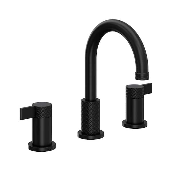 Tenerife 8 in. Widespread 2-Handle Bathroom Faucet in Matte Black