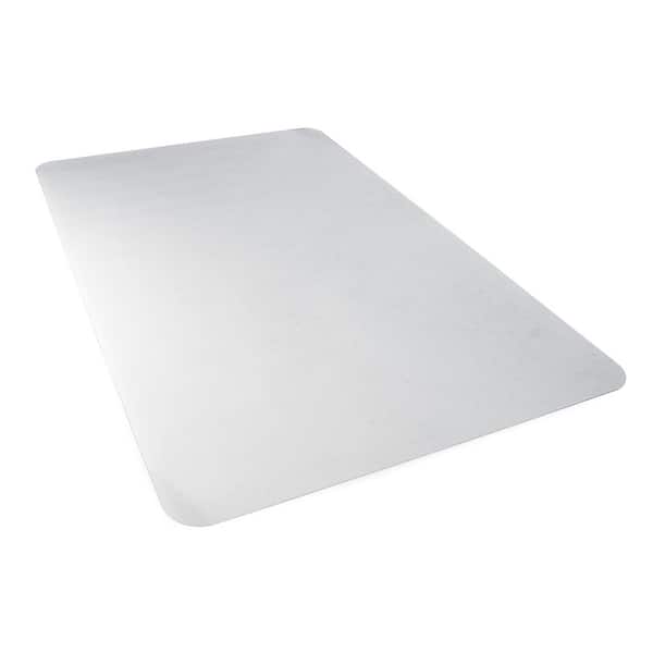 Ecotex BioPlus Clear 35 in. x 47 in. Polycarbonate Eco Friendly Carbon Neutral Rectangular Indoor Chair Mat for Carpet