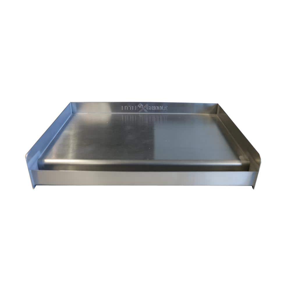 Little Griddle Sizzle-Q Stainless Steel Universal BBQ Griddle