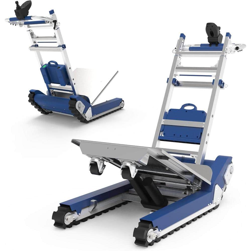 925 lbs. Capacity Electric Heavy Duty Track Stair Climbing Hand Truck Semi-