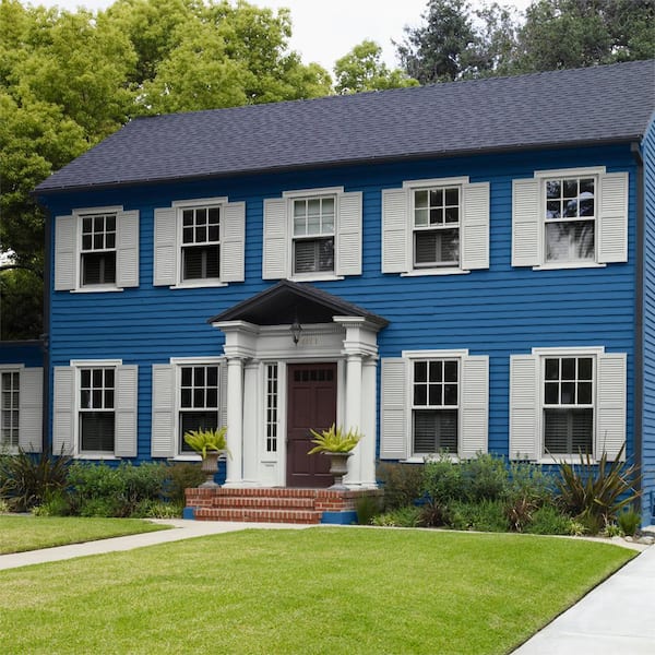 Interior Paint - Dark Cobalt Blue - Paint Colors - Paint - The Home Depot