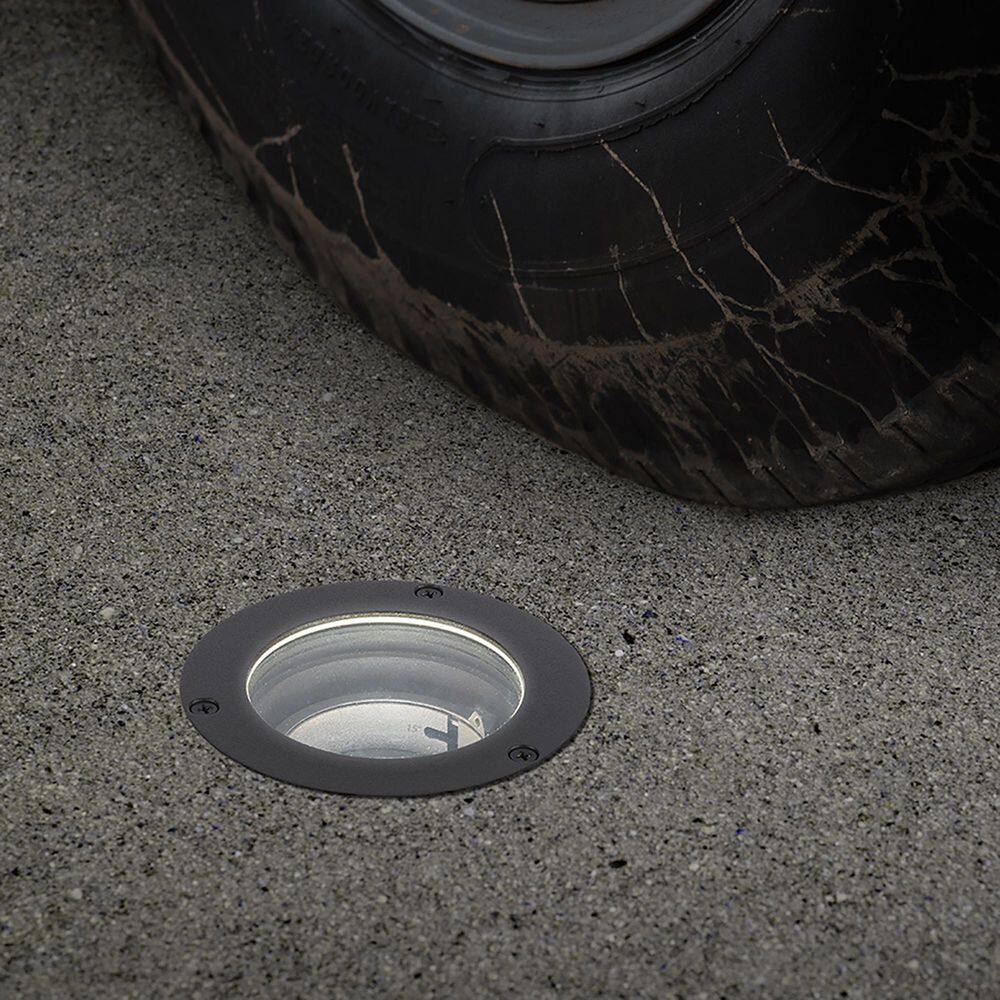 Bronze 3in LED Inground Well Light with Adjustable Beam