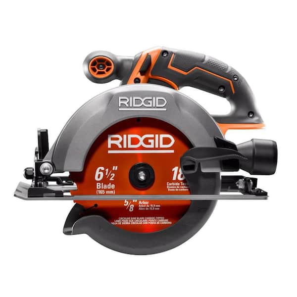 小物 reirawongg RIDGID 18V Cordless 6-1/2 in. Circular Saw with (2) 4.0 Ah