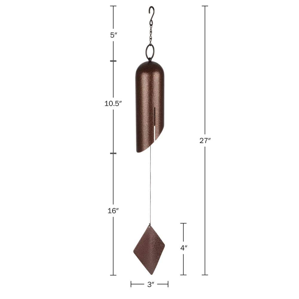 27-Inch Bronze Deep Tone Iron Wind Chimes