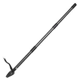Dual Head Rake Misopily 60 in. Weeder Dual Head Rake and Hoe Combo Long Handle Manual ...