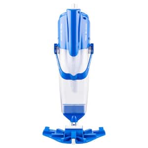 XL Capacity Blue Vacuum Handheld Pool Cleaner for Above Ground and In-Ground Pools with Cordless, Rechargeable