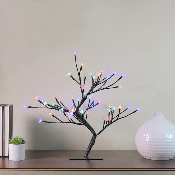 Northlight 18 in. Multi-Color LED Lighted Japanese Sakura Blossom