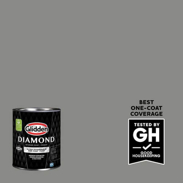 Glidden Diamond 1 Qt. Downpour PPG1010-5 Flat Interior Paint with Primer