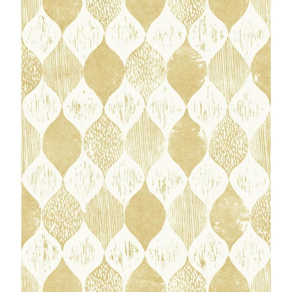Magnolia Home By Joanna Gaines Woodblock Print Spray And Stick Wallpaper Covers 56 Sq Ft Me1566 The Home Depot