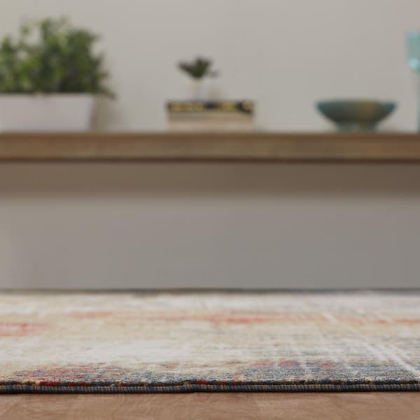 THEORY 2 ft. x 6 ft. Multi Western Area Rug