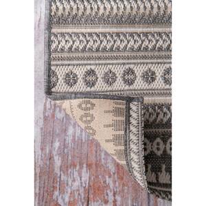 Teofila Gray Doormat 3 ft. x 5 ft. Indoor/Outdoor Patio Area Rug